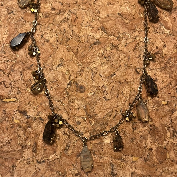 Faux Stone Ann Taylor Necklace - Picture 1 of 3